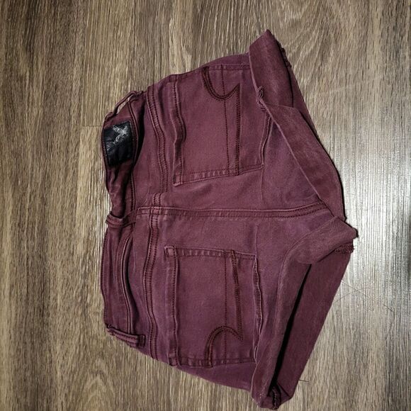 American Eagle Outfitters Hi Rise Shortie Shorts Women's Size 00 Regular - Picture 5 of 5